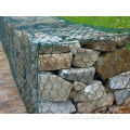 Ocynkowane sześciokątne tkane gabion koszyk kamienny gabion